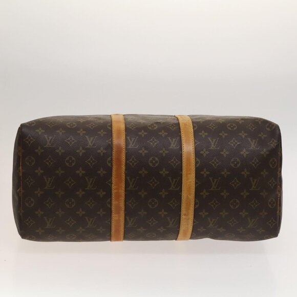 LOUIS VUITTON Monogram Keepall 50 Boston Bag M41426 LV Auth 118549 - Picture 7 of 16